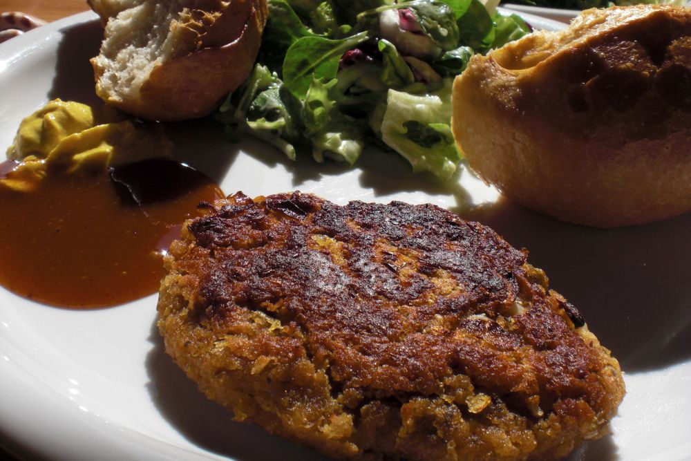 Vegetarische Linsen Frikadellen