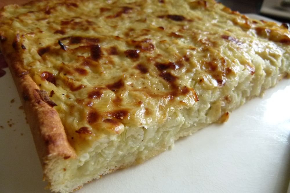 Zwiebelkuchen Rezept | Vegetarische Rezepte