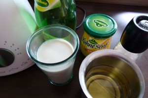 Zutaten Mayo selber machen