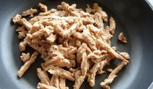 Sojaschnitzel (ohne Seitan)